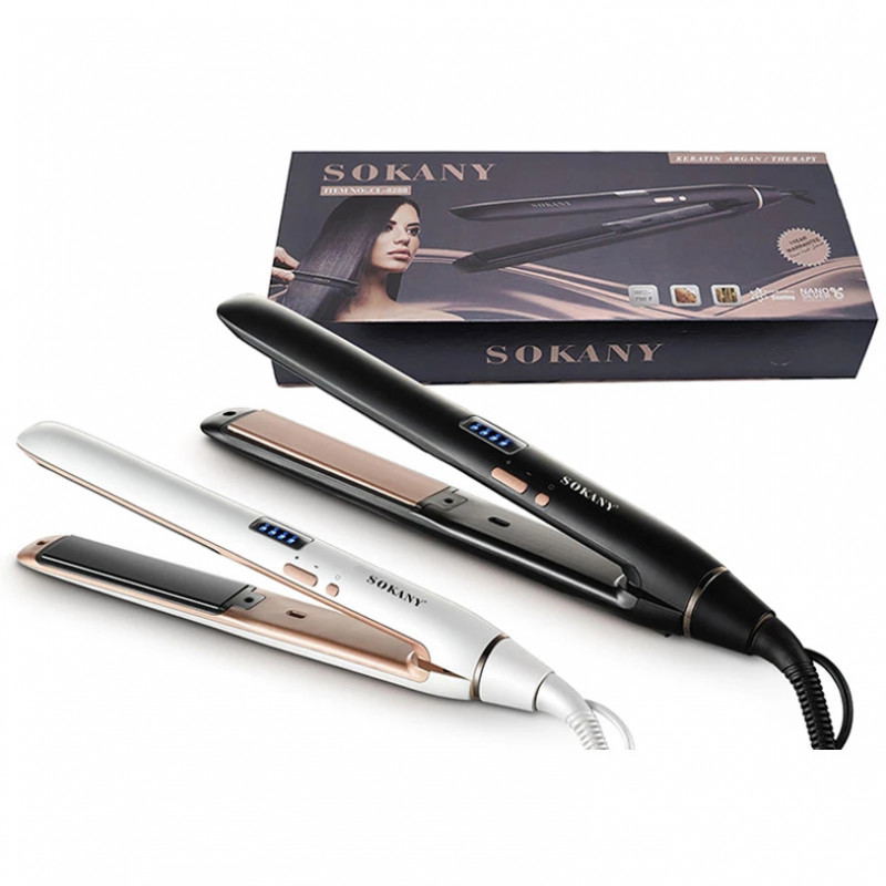 Touch screen flat iron hair straightener portable flat irons hair straightening hair flat iron straightener